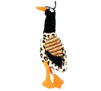 POPETPOP Cat Plush Bird Interactive Toy for Pets Lightweight Plush Bird Bell Engaging Cat Teaser for Bonding and Fun Playtime Black