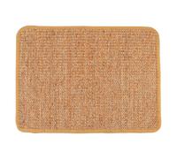 POPETPOP Cat Scratch Mat Sisal Cat Scratching Mat Khaki PET Scratching Rug for Sofa and Floor Training PET Pressure Reduce Destructive Behaviour