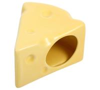 POPETPOP Ceramic Hamster Hideout Cooling Small Animal Nest Bed House for Hamsters Dwarf Gerbils Suitable for Cage Habitat