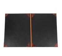 POPETPOP Certificate Covers with Easy Insertion and Removal Black Paper for Award Certificate Elegant and Simple Diploma Folder Suitable for Graduation and School Use