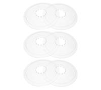 POPETPOP Chain Cover for Bike 6Pcs Flywheel Protector Guards 5.31 Inch Plastic Rear Sprocket Shields Debris Sealing for Mountain and Road Bike Repair