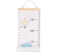 POPETPOP Chart Color Decal Hanging Wall Animal with Pattern Growth Canvas Environmental Protection and Wood Height Measurement Ruler, Easy to Remove, for Random Kids Windows and Bathroom