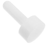 POPETPOP Cheese Tart Mold and Dough Tamper Tool in White Silicone, Designed for DIY Baking and Consistent Tart Shell Pressing at Home