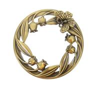 POPETPOP Chic Aroma Candle Lid Zinc Alloy Retro Windproof Heat-gathering Cover Mellow Smooth Surface Design for Low Temperature Environment