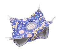 POPETPOP Chinchilla Bed Comfortable Hamster Hammock Plush Winter Bed Safe Nest for Small Pets