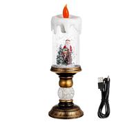 POPETPOP Christmas Candle Shaped Lamp with Gentle Glow for Dinner Parties