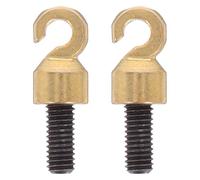 POPETPOP Clock Parts Replacement 2Pcs Open Hook for Grandfather Clock Weights with M5 Thread Maintenance