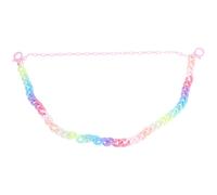 POPETPOP Colorful Double-layer Dancing Pants Chain Lightweight Resin Trousers Decorative Waist Chain for Women Party and Nightclub Body Jewelry