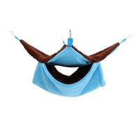 POPETPOP Comfortable Cotton Guinea Pig Hideout Hamster Hammock Warm Bed for Small Animals Hanging Chinchilla Bed