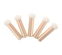 POPETPOP Concealer Brush Sponge 5Pcs Aluminum Handle for Covering Dark Circles and Acne Scars Mini Size Makeup Tools for Women under Eye Application