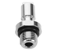 POPETPOP Copper Diving Regulator Adapter with High Precision Sealing and Quick Connect Feature, Silver Inflation Connector Adapter Compatible with Inflatable Boat Valves for Prolonged