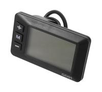 POPETPOP Core Electric Bike Lcd Display with 5 Pin Waterproof Connector, High Contrast Screen, Easy Installation for E-scooter and Electric Bicycle, for Daily Commuting and Rainy Days