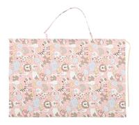 POPETPOP Cotton Nursing Cover for Breastfeeding Mothers, Multi-Functional Breastfeeding Cloak with Adjustable Shoulder Strap, Pink Maternity Nursing Apron for Outdoor Privacy and Feeding