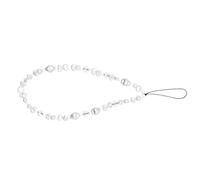 POPETPOP Creative Mobile Phone DIY Hanging Chain Crystal Glass Accessory Unique Elegance Fashion Style Easy to Carry Anti-lost Keychain Decoration for Mobile Phone