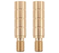 POPETPOP Cue with Precision Screw Interface Brass Pool 3pcs Replacement Screws Product Accessories and Robust Durability for Secure Joint Structure, Suitable for Pool and Professional