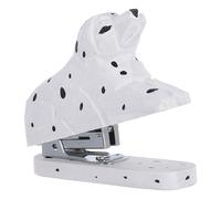 POPETPOP Cute Mini Wooden Flamingo Stapler with Easy Handling and Compact Design, Animal Desk Accessories for Office and School Stationery Desktop Use