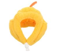 POPETPOP Cute Small Pet Hamster Hat Cartoon Chick Design Soft Comfortable Headgear for Halloween and Daily Wear Reusable and Accessory for Guinea Pigs Hedgehogs Sugar Gliders and Other