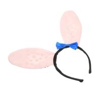 POPETPOP Dalmatian Dog Headband for Women and Fluffy Costume Accessory for Halloween Christmas and Cosplay Soft and Comfortable Cute Pet Themed Dress Up Gear