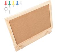 POPETPOP Desk Stand Message Board 20x30cm Horizontal Picture Board for Photos Office Memo Display Frame for Women’s Wall Decor