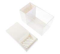 POPETPOP Desktop Aquarium Mini Fish Tank Self-circulating Micro Aquarium Small Fish Tank for Boys and Girls Betta Fish Bowl