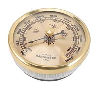 POPETPOP Dial Aneroid Barometer Temperature Gauge for Home Use Adjustable Multifunctional 3-in-1 Barometer for Indoor and Outdoor