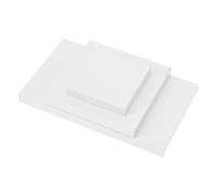 POPETPOP Disposable Nail Polish Palettes and Nail Paint Mixing Boards 150pcs Small and Large Rectangular Salon Manicure Paint Trays for and Gel Color Mixing