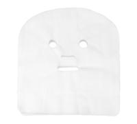 POPETPOP Disposable Soft 100pcs Gauze Pre-cut Facial Gauze Mask Sheets Face Cover White Breathable Material for Beauty Treatments and Esthetician Use