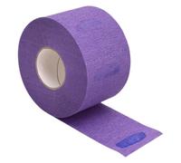 POPETPOP Disposable Stretchy Neck Strips for Hair Cutting Purple Paper Hair Wrap Strips for Barber Salon Single Roll Protective Neck Wrap for Hairdressing