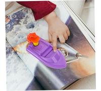 POPETPOP DIY Balloon Recoil Boat Educational Scientific for Hands Experiment Device Enhancing Creativity Thinking and Analytical Skills Safe Plastic Material Tool Random Color