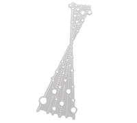 POPETPOP DIY Carbon Steel Metal Embossing Cutting Die with Polka Dot Pattern for Scrapbooking, Card Making and Photo Album Crafts, Sturdy Curtain Stencil Mold for Arts and Crafts Supplies