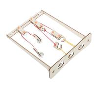 POPETPOP DIY Pulley Model Kit for Physics Learning with Pulley Blocks and Bracket Educational Mechanical Experiment Set for Students to Build and Understand Mechanical Principles