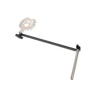 POPETPOP Djembe Rattle Clip-on with Metal Rings, African Drum Percussion Accessory for Enhanced Rhythm and Volume, Handheld Musical Instrument for Live Performances and Party Sound Effects