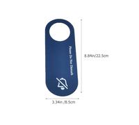 POPETPOP Do Not Disturb Sign Please Make up Room Sign for Door - PU Hotel Door Indicator Privacy Protection Knock Prevention - for Hotels Offices Museums