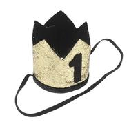 POPETPOP Dog Birthday Crown Hat for Small and Medium Pets, 1st Birthday Party Cap with Numbers, Cat and Dog Party Headwear Accessories, Pet Celebration Decoration