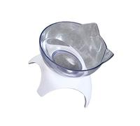 POPETPOP Dog Cat Bowl Plastic Feeder Pet Supplies Non-slip Base Hard Metal Easy to