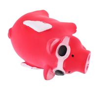 POPETPOP Dog Chew Toys for Dog Bite-resistant Pet Chew Plaything Pet Teeth Cleaner in Angel Red