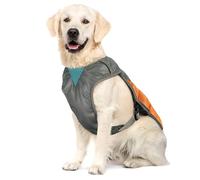 POPETPOP Dog Cooling Vest : Lightweight Dog Cooling Jacket - Reflective Harness Coat with Reflective Strips for Small Medium Large s Pets (Orange, Large)