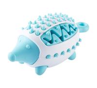 POPETPOP Dog Treat Dispensing Ball Squeaky Tpr Material Teeth Cleaning Chew Training Interactive Play for Dogs