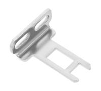 POPETPOP Door Safety Switch with Key and Light, Iron Material, Silver Finish, Versatile Application for Offices and Homes, Easy Operation Vertical Lock Switch for Enhanced Door Lock