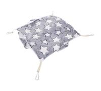POPETPOP Double Layer Fleece Hammock for Small Pets Warm Chinchilla Guinea Pig and Hamster Bed Cozy Hanging Squirrel Nest for Comfortable Sleep in Cages
