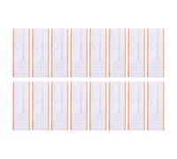 POPETPOP Double Sided Number Line Dry Erase Cards that Logical Thinking 16 Sheets Writable and Erasable Paper Sheets for Kindergarten and Home Tutoring Math Learning