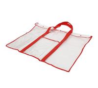 POPETPOP Drawing Board Carrier Bag for Artwork Storage with Snap Buttons and Single Handle, Space Saving Folding Plastic Organizer Suitable for Painting Tools, for Going Out Painting