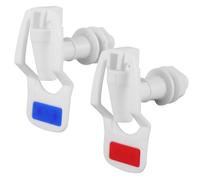 POPETPOP Drinks Dispenser Taps for Watering Plants on The Go Car Mount 2pcs Water Dispenser Faucet Replacement Parts with 15mm Connecting Diameter Random Color for Water Tanks