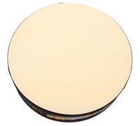 POPETPOP Drum with Percussion Instrument for Beginners Wave Sound Lambskin and Wood, Sturdy round Drum Producing Ocean Wave Sounds, Musical Instrument for New Year and Christmas