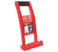 POPETPOP Drywall Lifter Panel Carrier Non-slip Red Abs Handle for Plasterboard and Fiberboard, Labour-saving Gypsum Board Extractor Anti-decoupling Hook for Porters