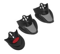 POPETPOP Electric Scooter Mudguard Minimizing Tire Wear Front and Rear 3pcs Rubber Fenders with Fish Tail Design, 12.00x11.60x6.50cm Splash Guard to Prevent Mud and Water for City