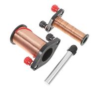 POPETPOP Electromagnetic Induction Teaching Aid Copper Primary and Secondary Coil Setup Demonstrates Electromagnetic Induction Reliable Performance Science Classes Studentled Experiments