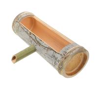 POPETPOP Elegant Bamboo Water Feature Pond Spitter for Zen Garden Aquarium Home Decor