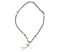 POPETPOP Essential Oil Pendant Necklace with Braided Rope for Aromatherapy Diffuser, Air Purification and Gift for Loved Ones, Stylish and Functional Jewelry