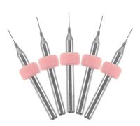 POPETPOP Extruder Nozzle Head Cleaner Drill Bits Quick Drill with Less Chips Tungsten Steel 5 Pcs Random Color for 3d Printer Suitable for Metal Processing and Electron Mould Cleaning
